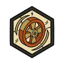 Flywheel badge icon