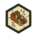 Piston badge icon